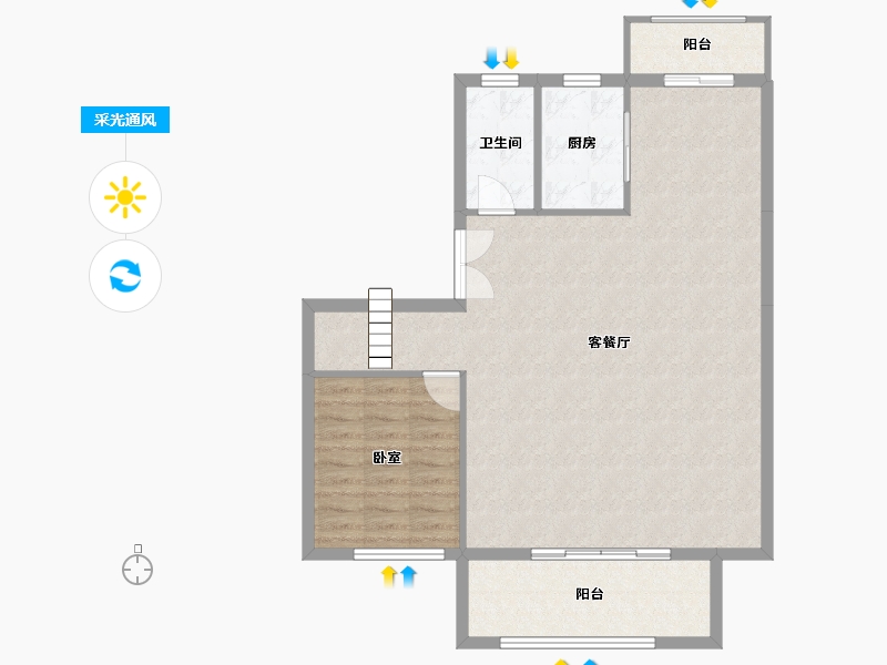 湖南省-长沙市-绿地·麓湖郡-220.00-户型库-采光通风