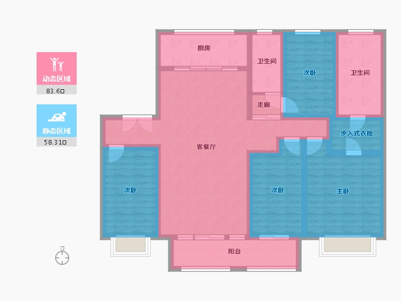 山东省-德州市-红磡龙著-116.05-户型库-动静分区