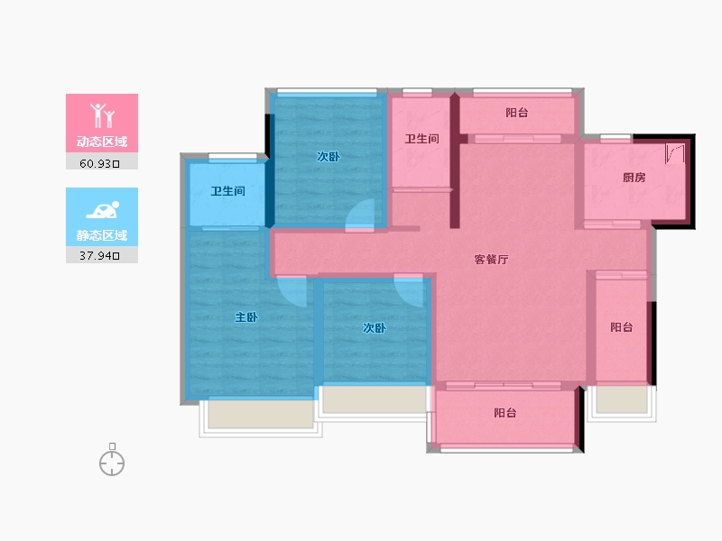 广东省-惠州市-半岛1号-110.00-户型库-动静分区