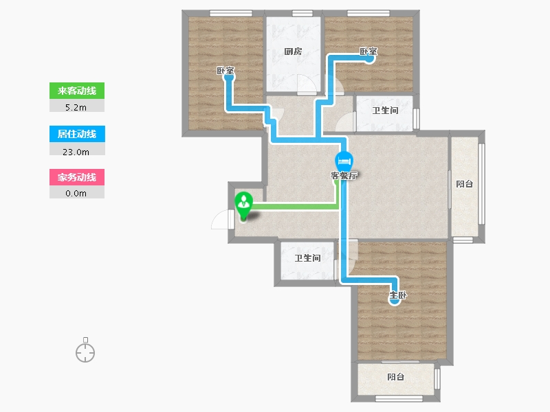 河北省-石家庄市-东古城-100.00-户型库-动静线