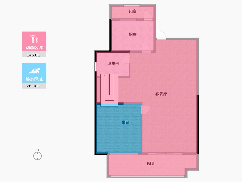 安徽省-宿州市-祥生江山樾-160.00-户型库-动静分区