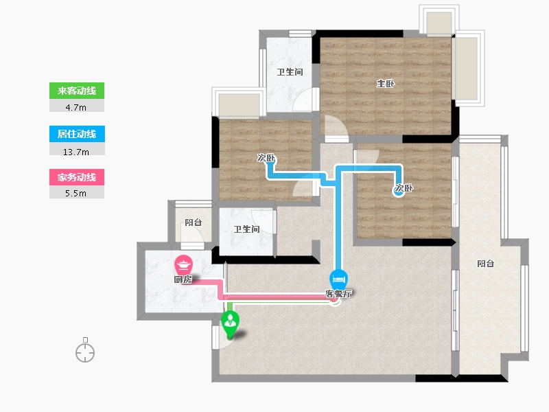 四川省-南充市-悦湖郡-98.00-户型库-动静线