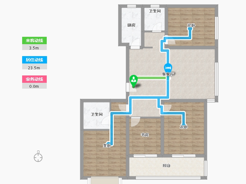 山东省-济宁市-尚龙原著-104.23-户型库-动静线