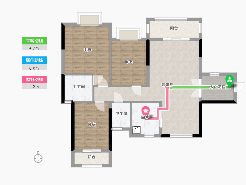 广东省-韶关市-永乐城-125.00-户型库-动静线