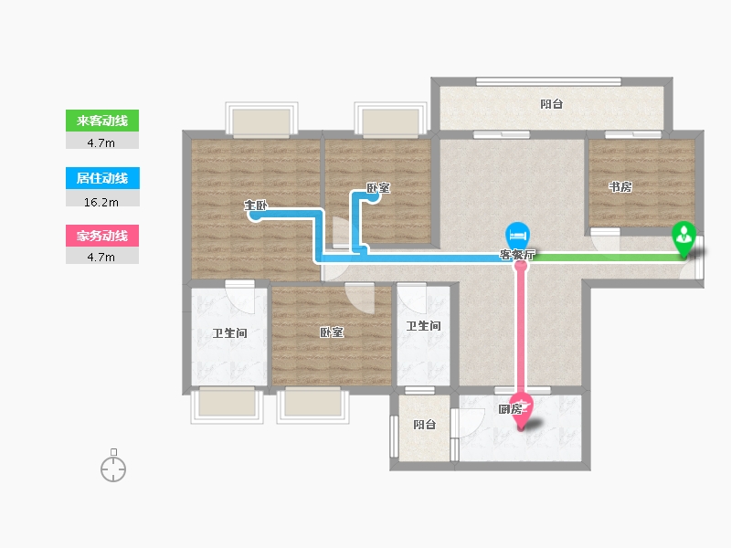 广东省-阳江市-万山汇景-114.00-户型库-动静线