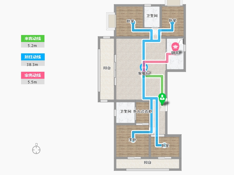 云南省-昭通市-康养小镇-127.76-户型库-动静线