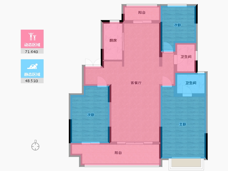 山东省-日照市-君悦府-120.00-户型库-动静分区