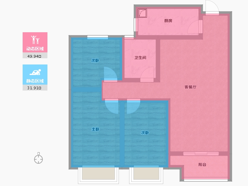 山西省-晋中市-光大小区-73.71-户型库-动静分区