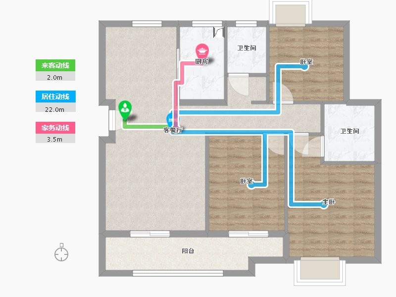 江西省-赣州市-君悦湾·央璟-88.20-户型库-动静线