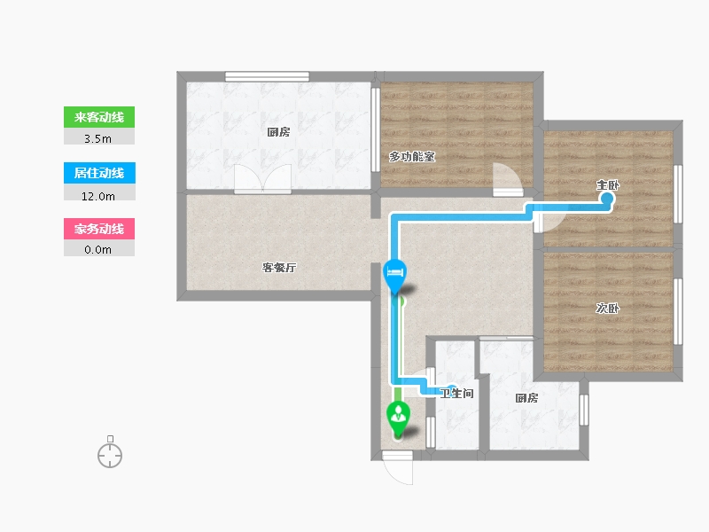 福建省-三明市-南永新村-99.00-户型库-动静线