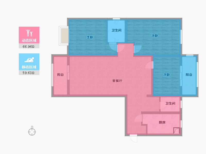 安徽省-阜阳市-国建翰林广场-122.00-户型库-动静分区