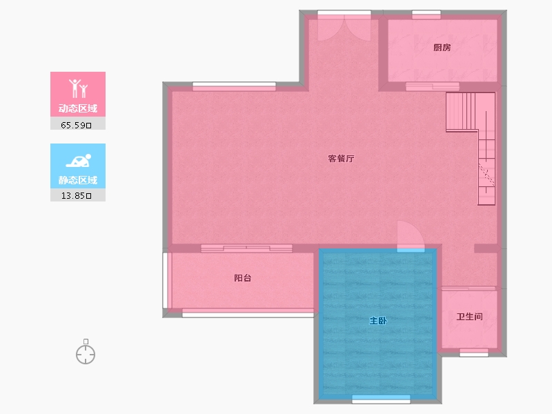 重庆-重庆市-保利茵梦湖-166.00-户型库-动静分区