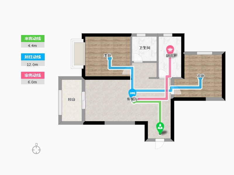 河南省-郑州市-东原阅城-63.20-户型库-动静线