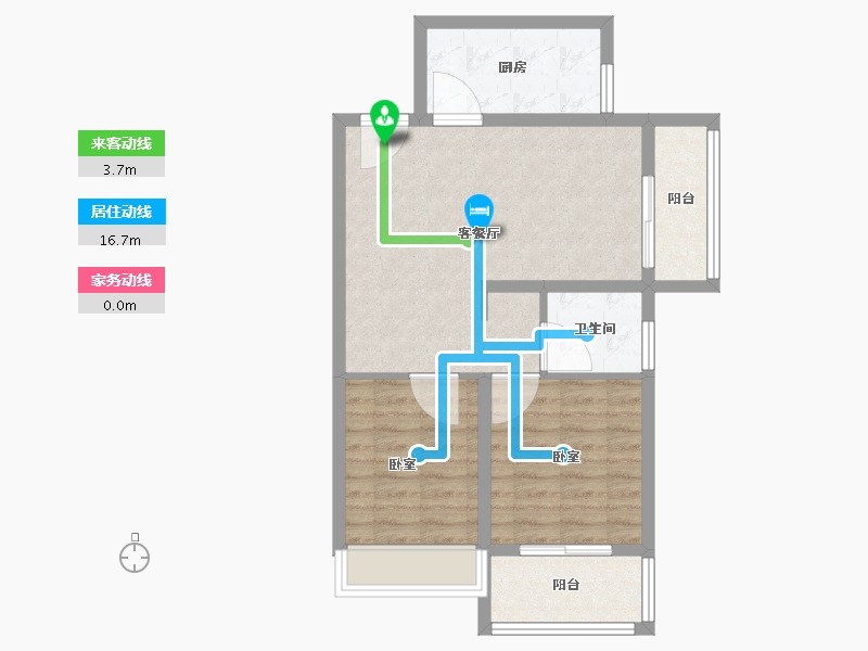 河南省-郑州市-万华城-67.21-户型库-动静线