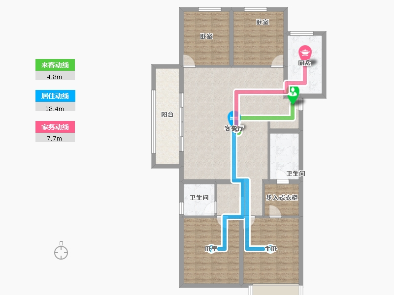 河南省-郑州市-建业盛悦府-114.60-户型库-动静线