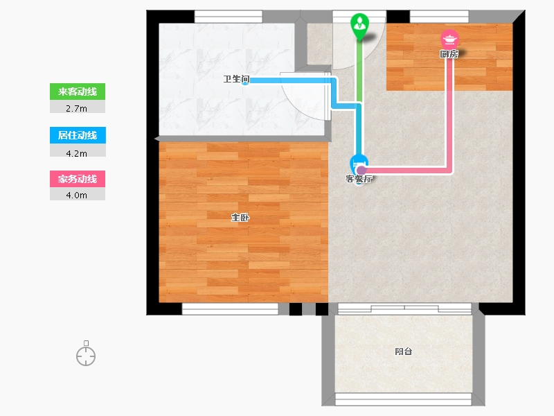 福建省-福州市-世茂海峡岛-43.20-户型库-动静线