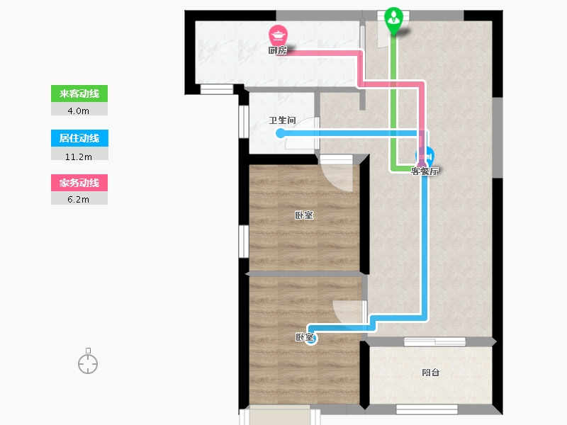 河南省-郑州市-万华城-55.02-户型库-动静线