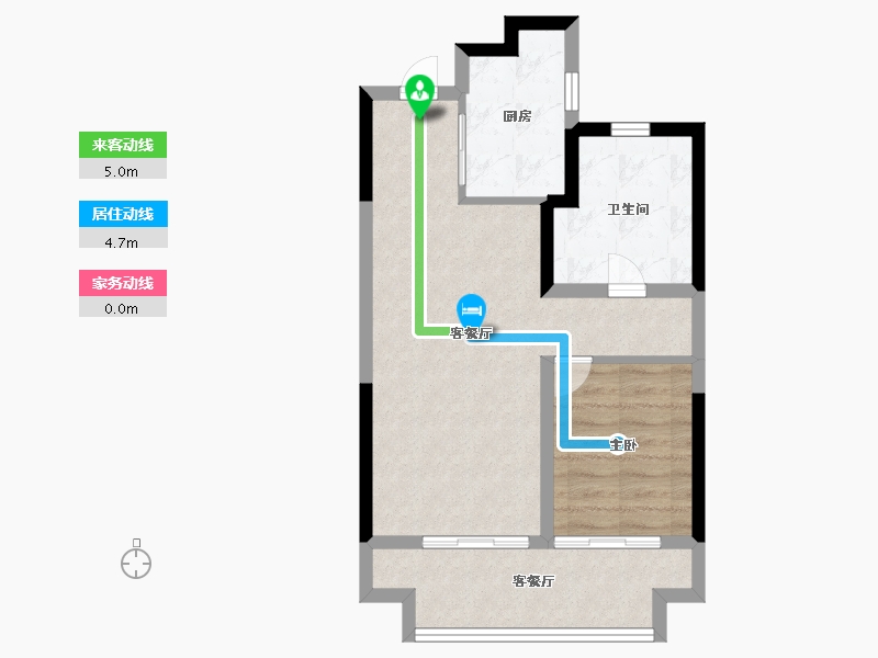 河南省-郑州市-星联·花溪府-56.20-户型库-动静线