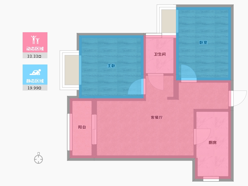 广东省-深圳市-招商臻府-47.00-户型库-动静分区