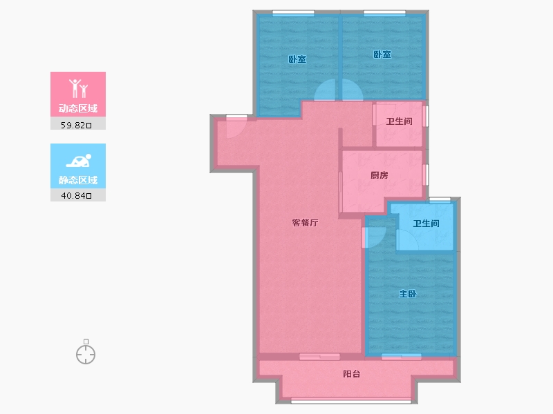 河南省-郑州市-和昌优地-90.40-户型库-动静分区