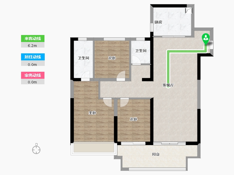 河南省-郑州市-正商生态城-98.00-户型库-动静线