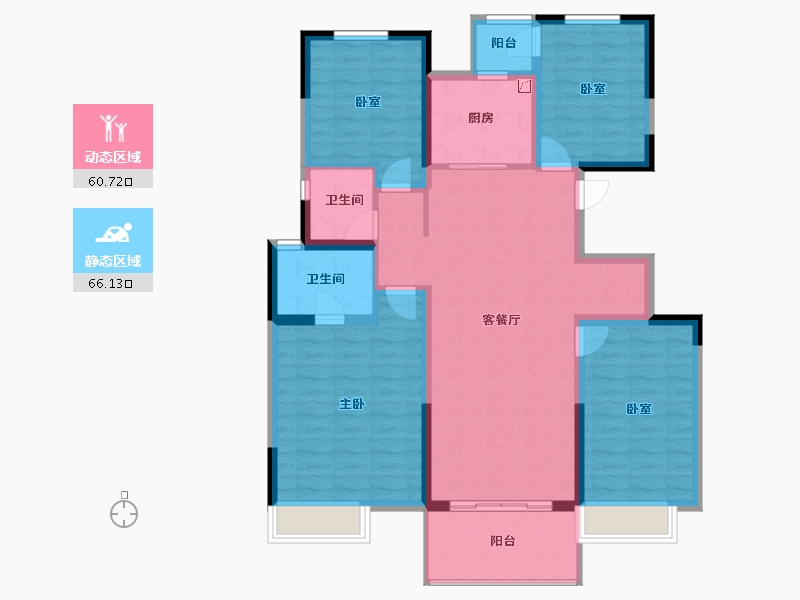 河南省-郑州市-正商生态城-114.00-户型库-动静分区