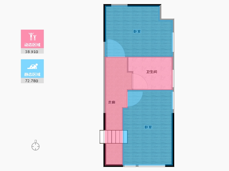 河南省-郑州市-保利心语（住宅)-104.00-户型库-动静分区