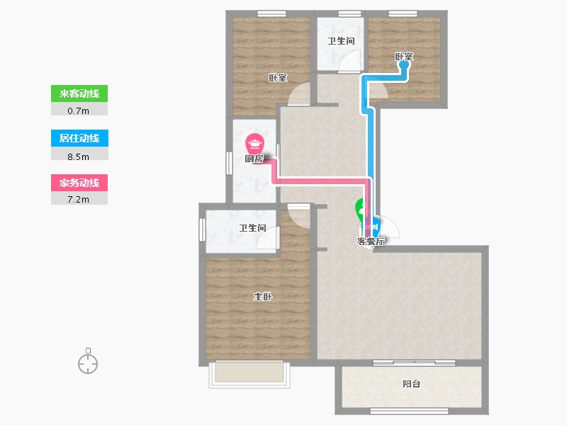 河南省-郑州市-和昌优地-103.20-户型库-动静线