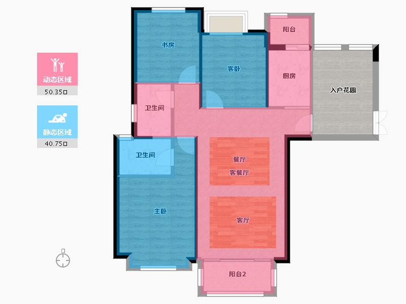 河南省-郑州市-海马公园-93.69-户型库-动静分区