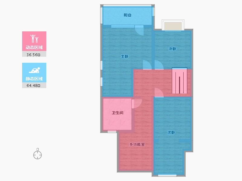 山东省-青岛市-雍华府-145.00-户型库-动静分区