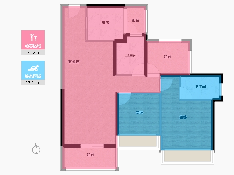 广东省-深圳市-慧湾中心-76.80-户型库-动静分区