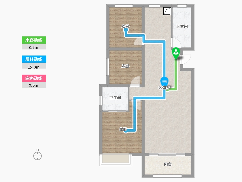 山东省-临沂市-掌舵东岸-102.00-户型库-动静线