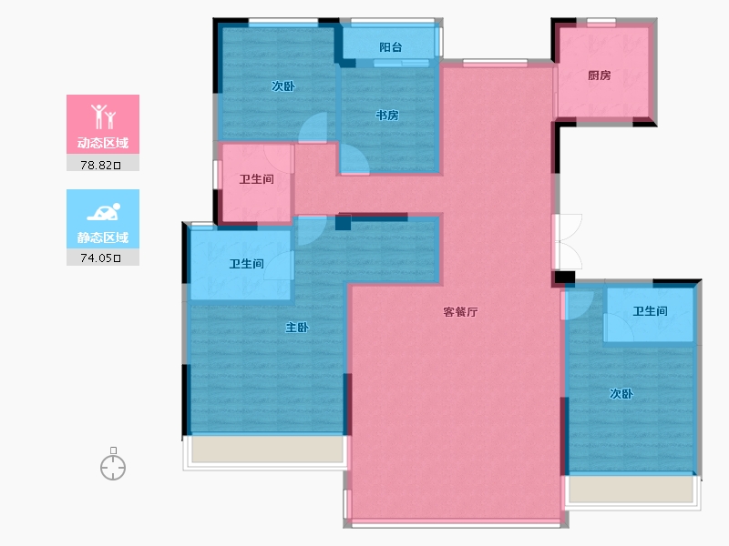 河南省-郑州市-正商丰华上境-138.40-户型库-动静分区