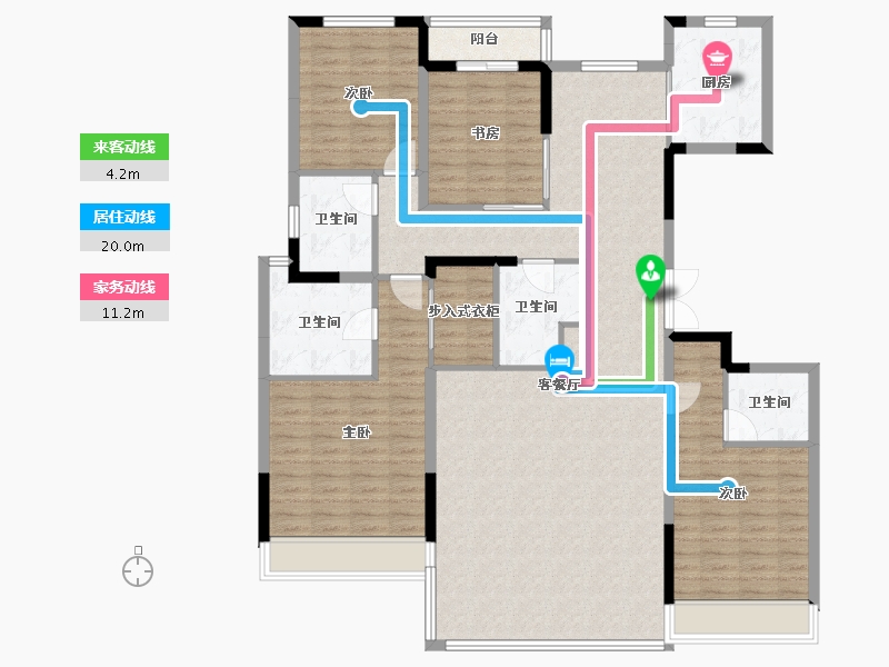 河南省-郑州市-正商祯瑞上境-152.00-户型库-动静线