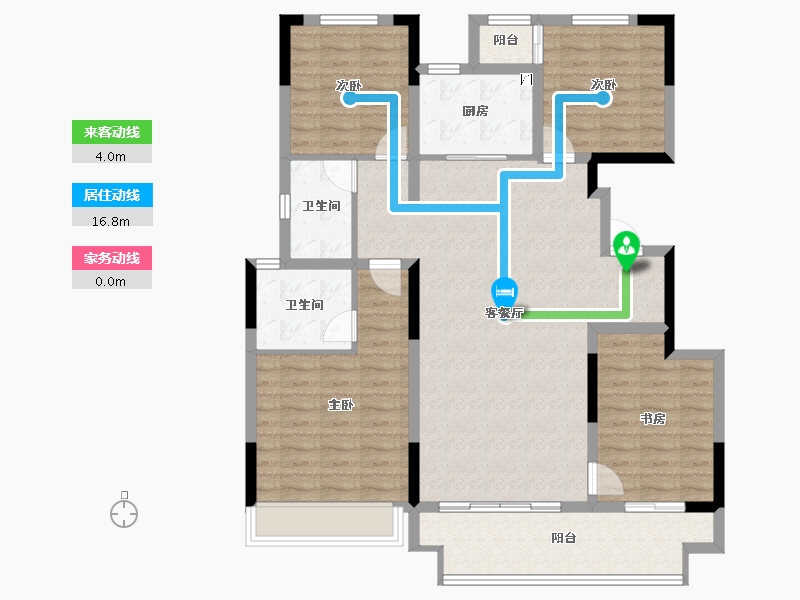 河南省-郑州市-正商生态城-113.91-户型库-动静线