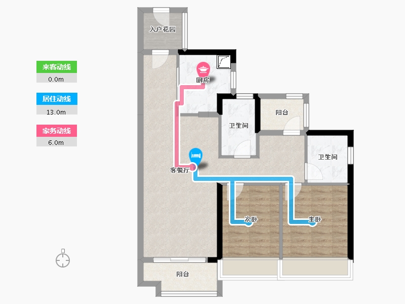 广东省-广州市-合生中央城-80.00-户型库-动静线