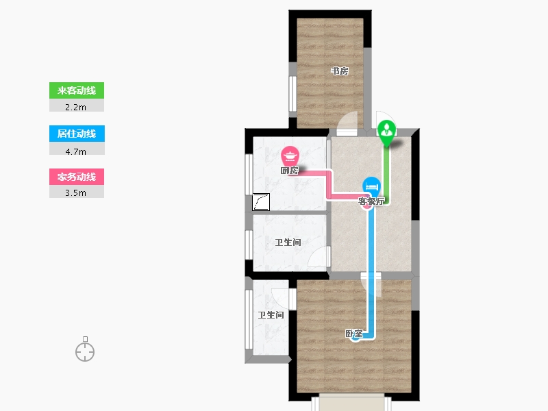 山东省-济南市-山钢鸿悦华府-47.00-户型库-动静线