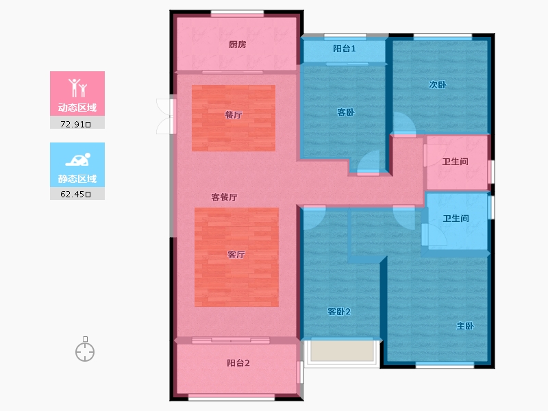 河南省-郑州市-海马公园-121.87-户型库-动静分区