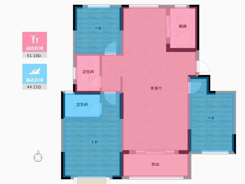 山东省-济南市-融汇城锦绣里-94.01-户型库-动静分区