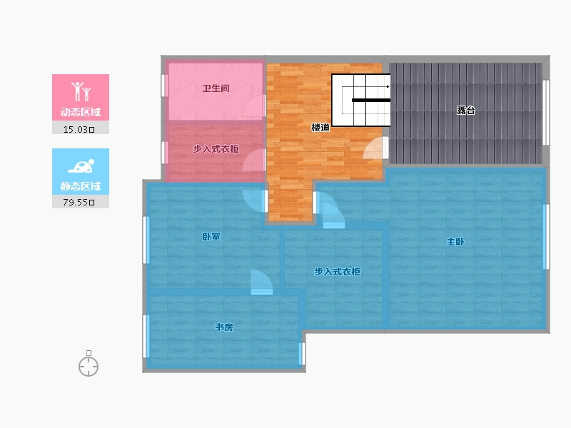 山东省-潍坊市-美丽华小区-10号楼-120.00-户型库-动静分区