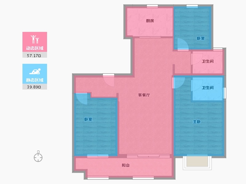 山东省-济宁市-三发尚城-98.00-户型库-动静分区