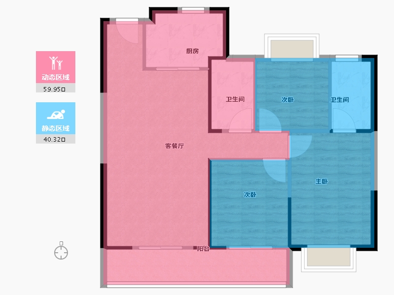 福建省-福州市-融创长乐壹号-92.00-户型库-动静分区