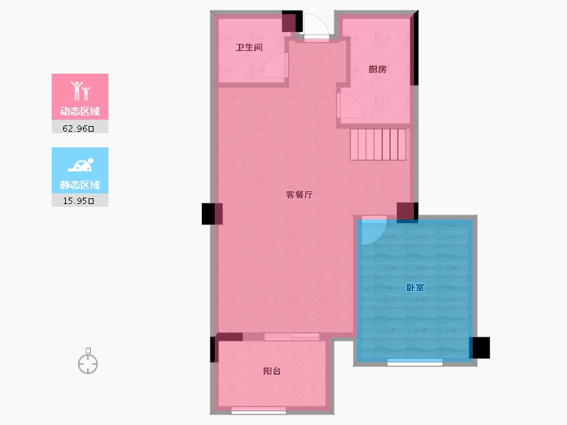 福建省-福州市-三木时光墅-71.20-户型库-动静分区