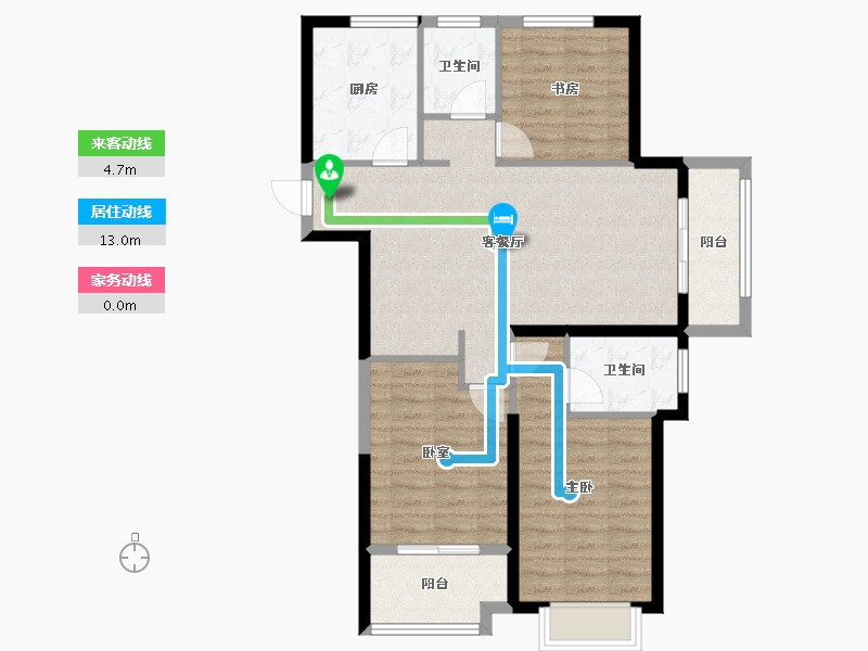 福建省-福州市-先生的山-90.01-户型库-动静线