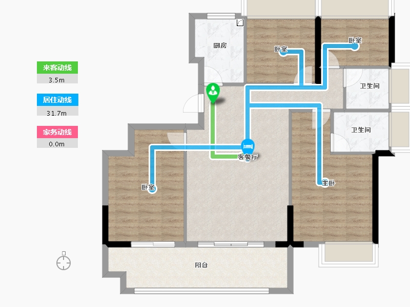 福建省-福州市-融旷格林学府-98.01-户型库-动静线