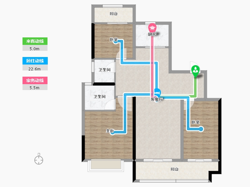 山东省-济南市-城投静悦府-115.20-户型库-动静线