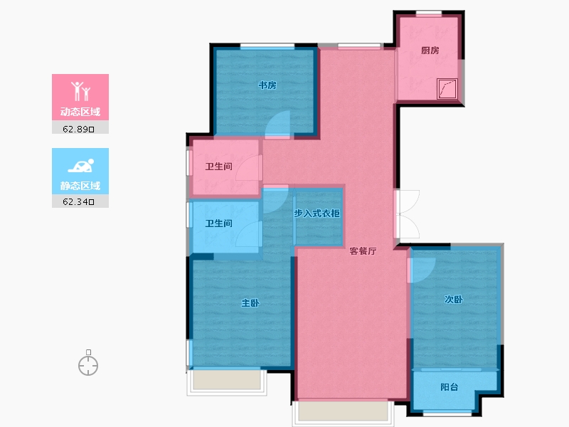 山东省-济南市-城建景苑​-112.01-户型库-动静分区