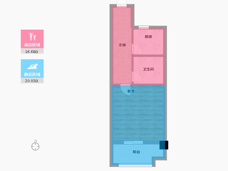 福建省-福州市-恒荣广场-32.00-户型库-动静分区