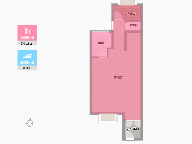 吉林省-长春市-万达莲花山文旅城-51.96-户型库-动静分区