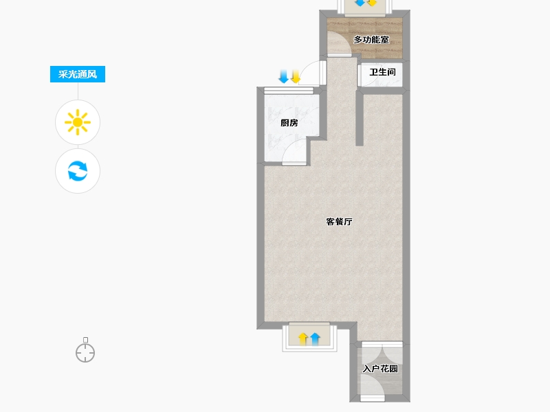 吉林省-长春市-万达莲花山文旅城-51.96-户型库-采光通风